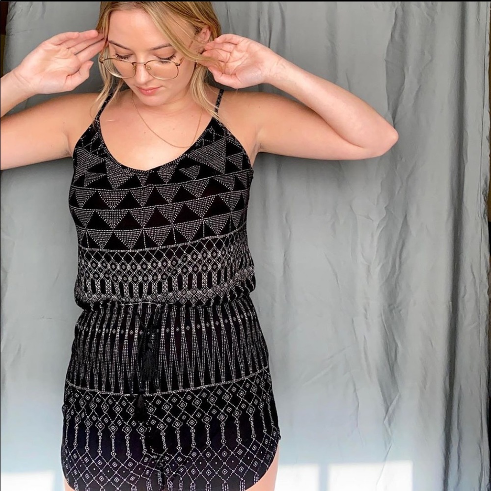 H&M Romper w pattern